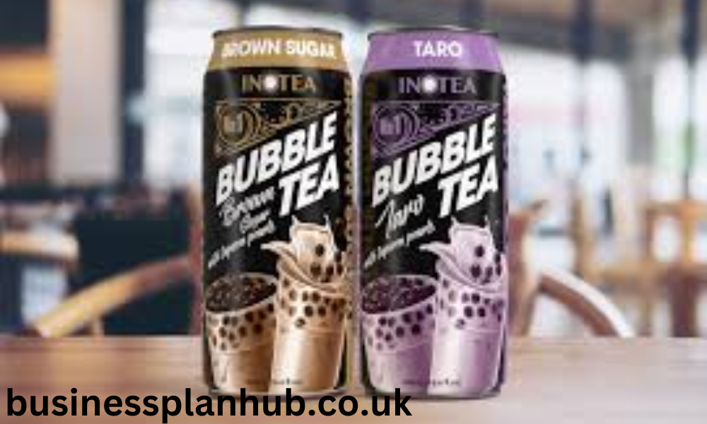 Canned Taro Boba Tea